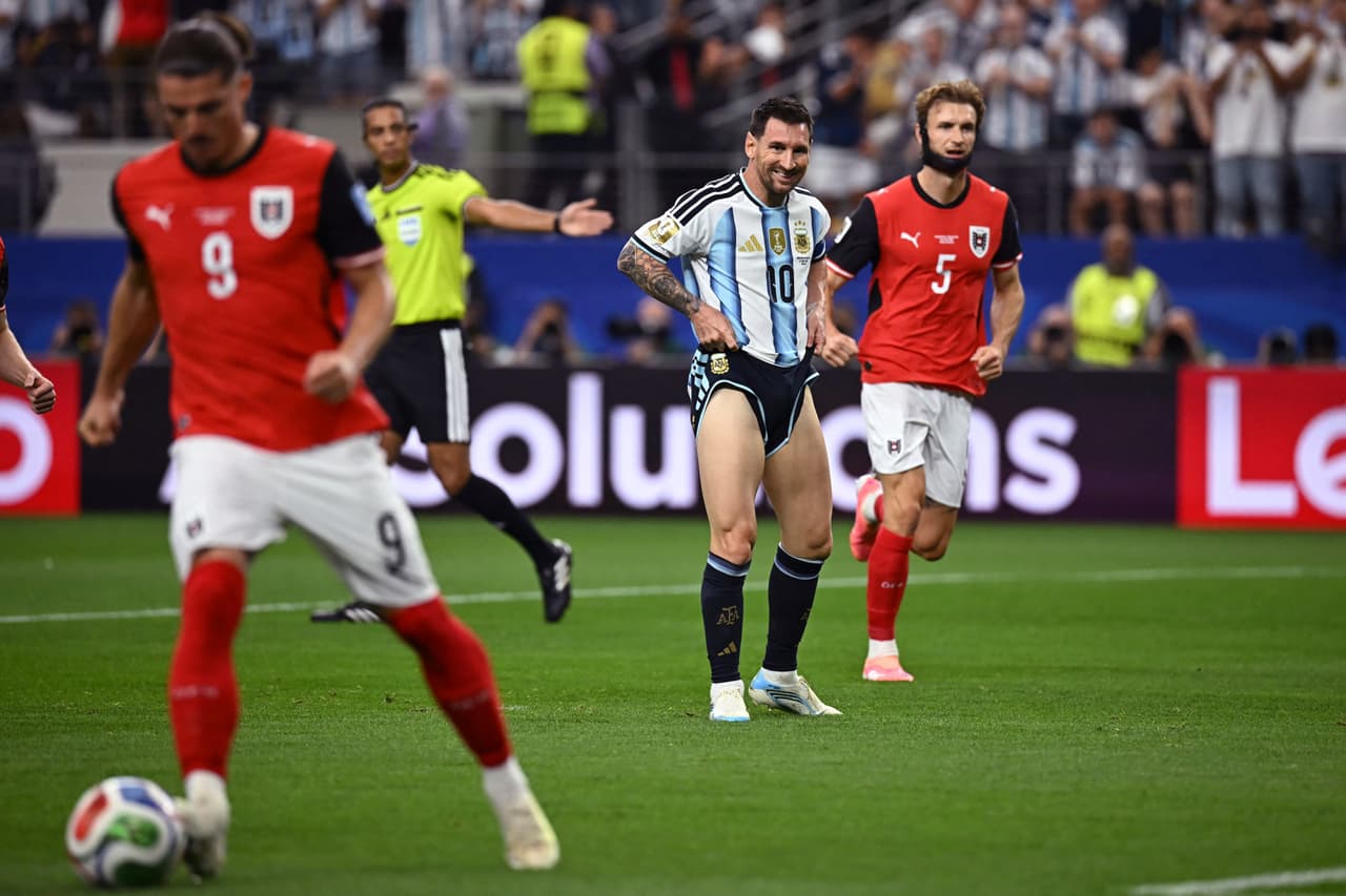 Messi falla penalti ante Austria; ¿cuántos ha errado?