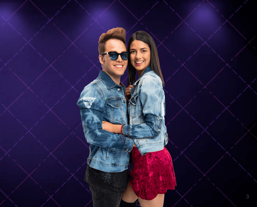 Yurem Rojas y Jhoss Albany en Inseparables, amor al límite