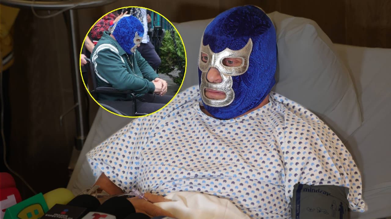 Blue Demon Jr. se quiebra al momento de hablar de su accidente