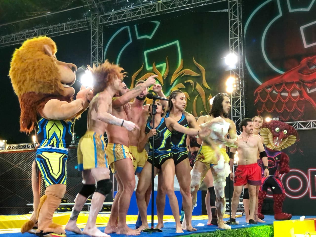 ¡En 'Piso resbaloso' el triunfo fue para los Leones!