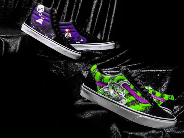 Recientemente se anunció que Vans tendría una colección especial de 'El extraño mundo de Jack'.