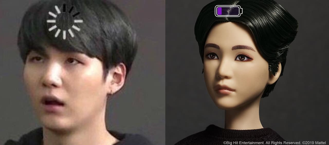 Los muñecos de BTS están recreando los momentos más divertidos de la banda