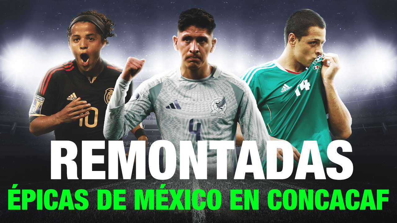 ¡Remontadas e igualadas épicas de México en Concacaf!