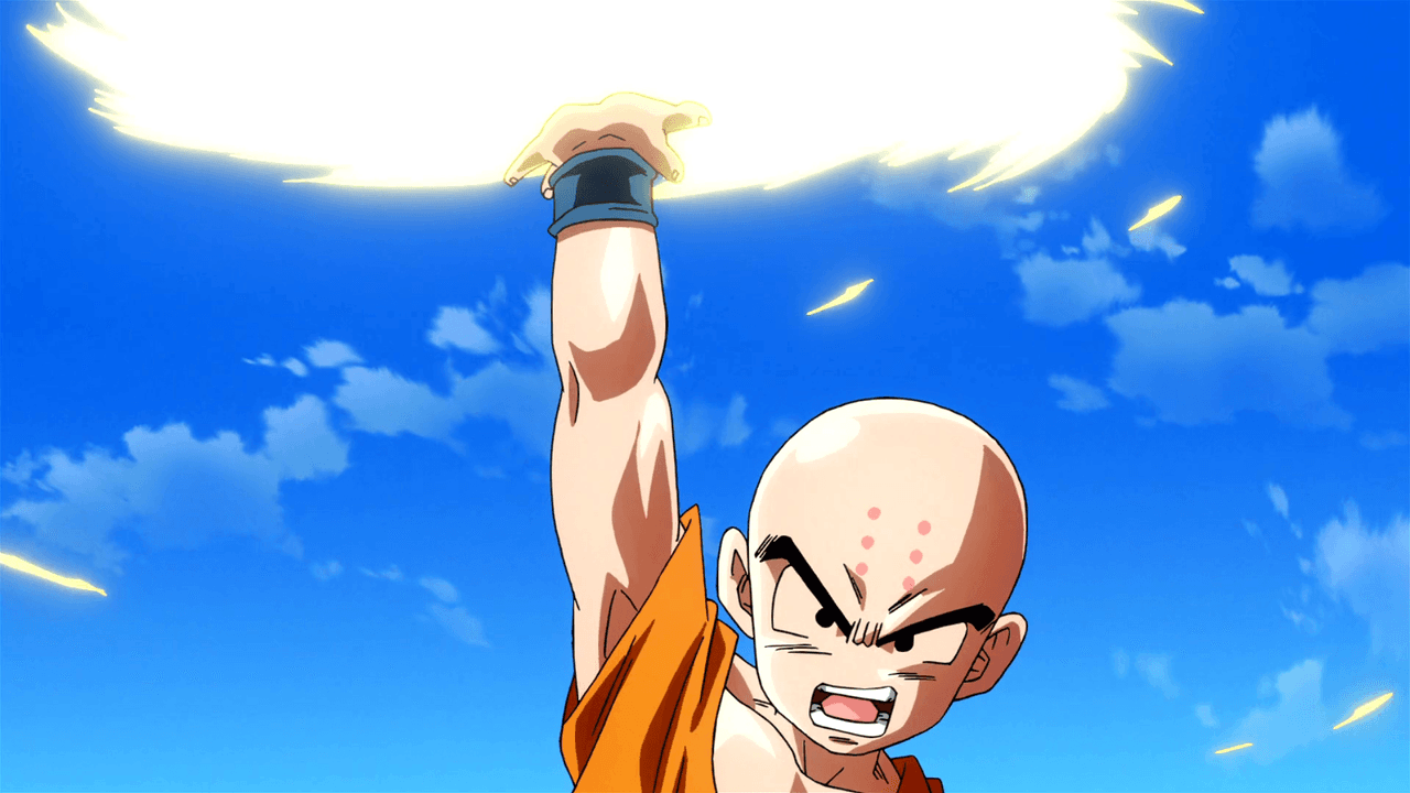 En más de una ocasión Krillin se ha salvado con una rebanadora como el Kienzan.