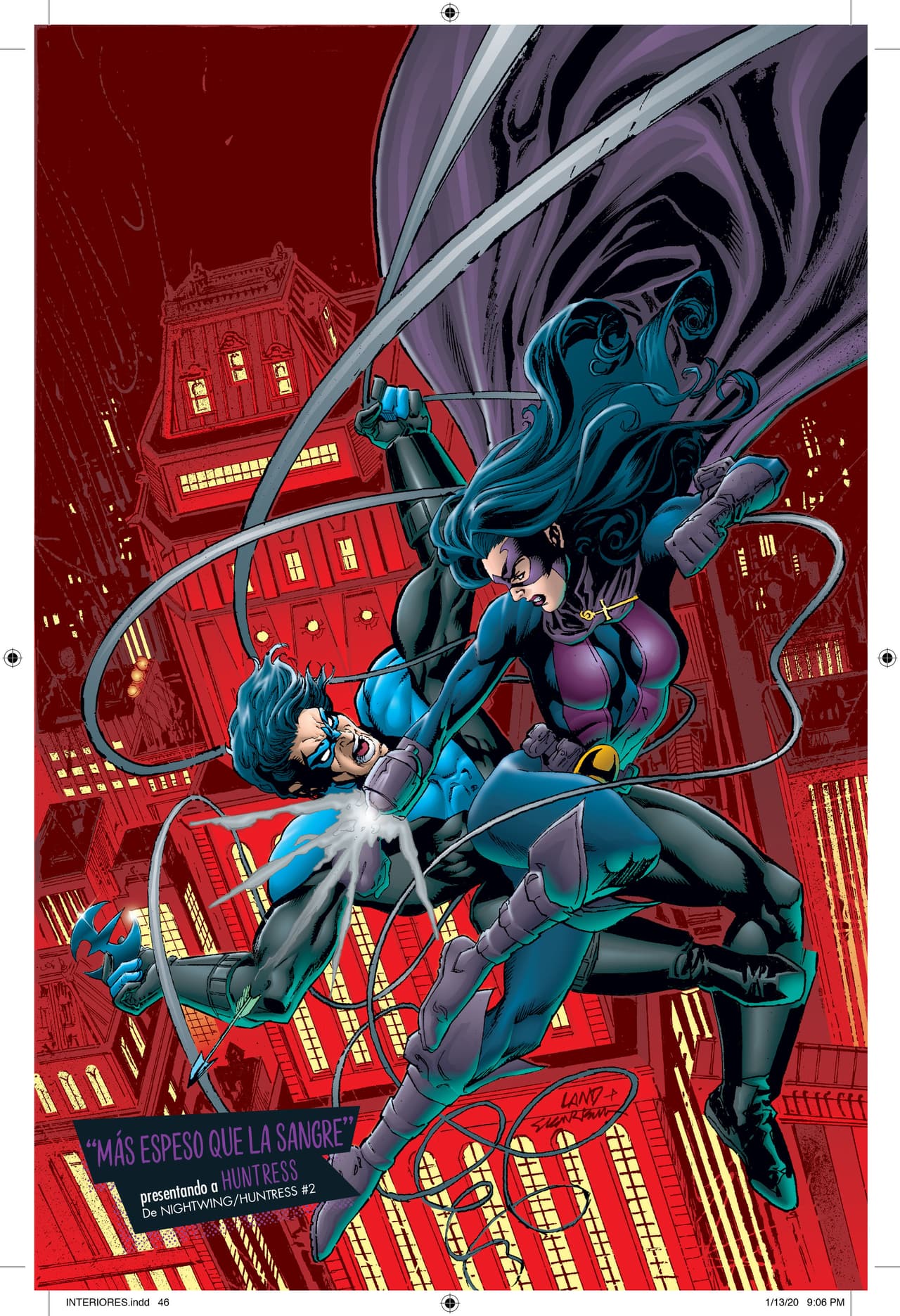 Verás en las viñetas a Harley Quinn, Huntress, Black Canary, Renee Montoya, Cassandra Cain y Black Mask.