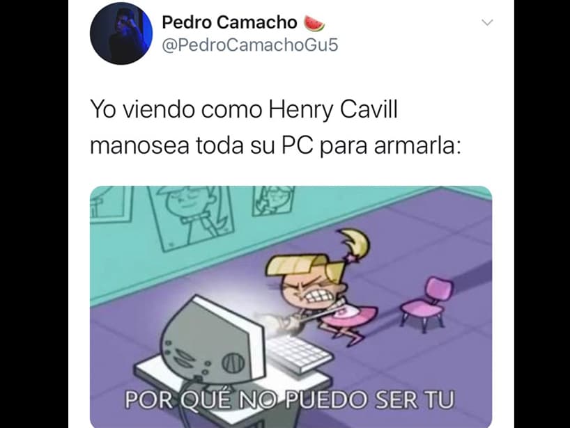 "¿Por qué no puedo ser tú?", dijo Pedro Camacho con una escena de 'Los padrinos mágicos'.