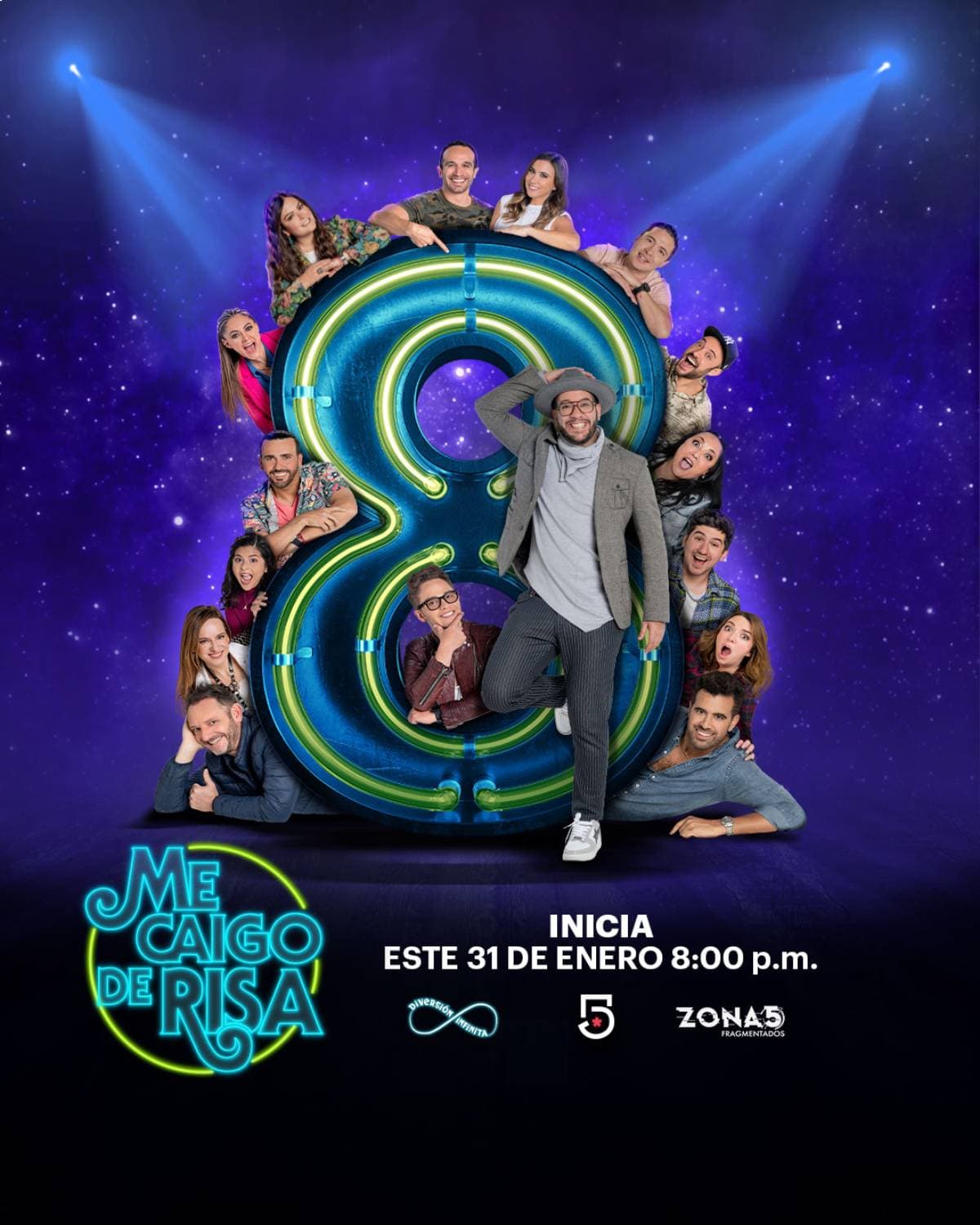 Mariazel y otros integrantes de Me Caigo de Risa que han dejado huella