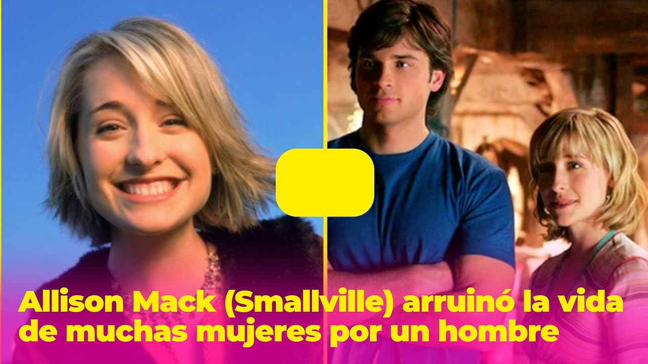 Allison Mack de 'Smallville' arruinó su vida y la de cientos de mujeres por culpa de un hombre