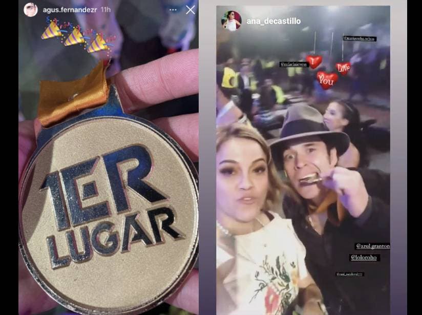 ¡También hubo entrega de medallas!