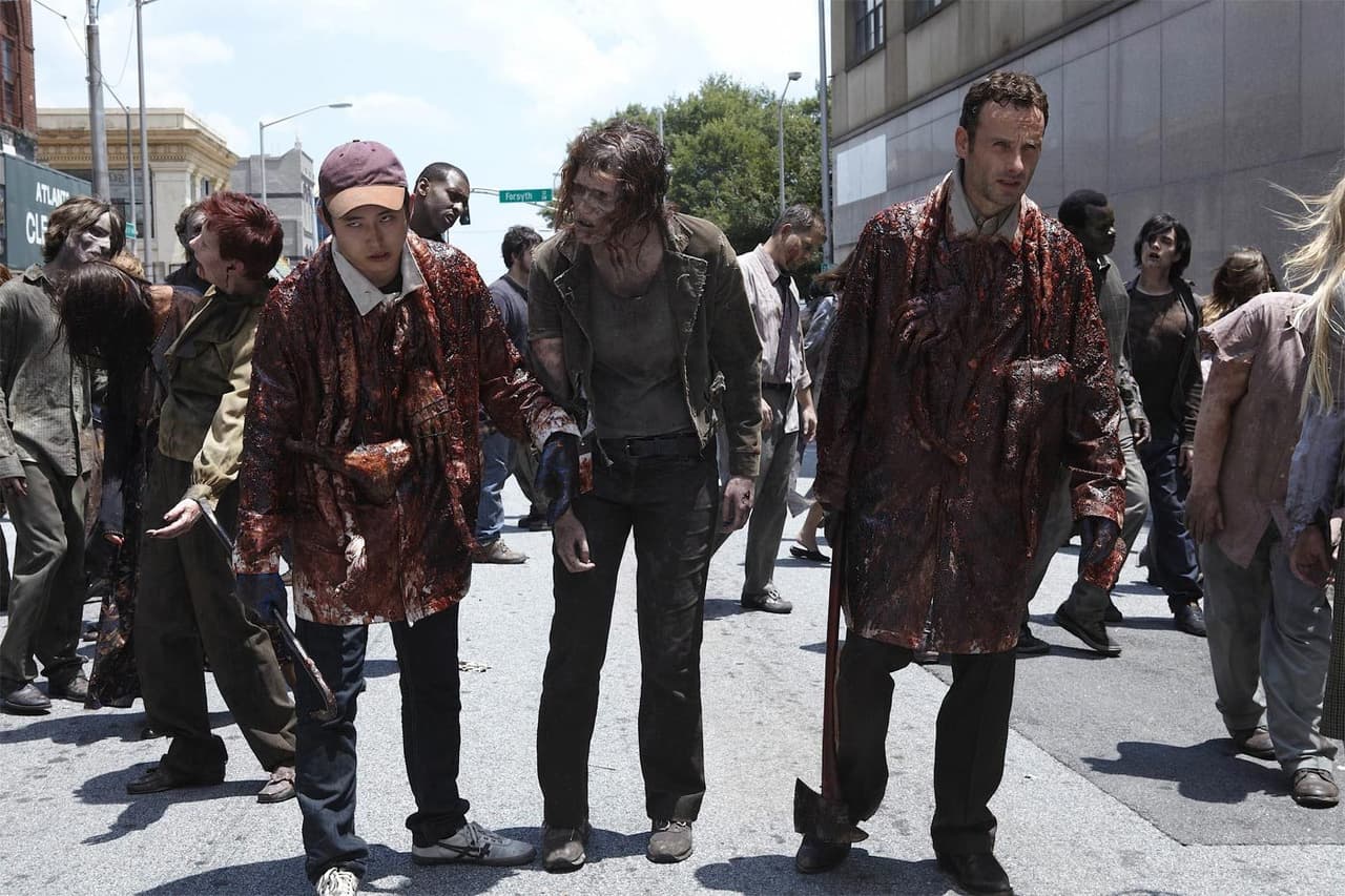 Rick y los Whisperers se han hecho pasar por muertos vivientes