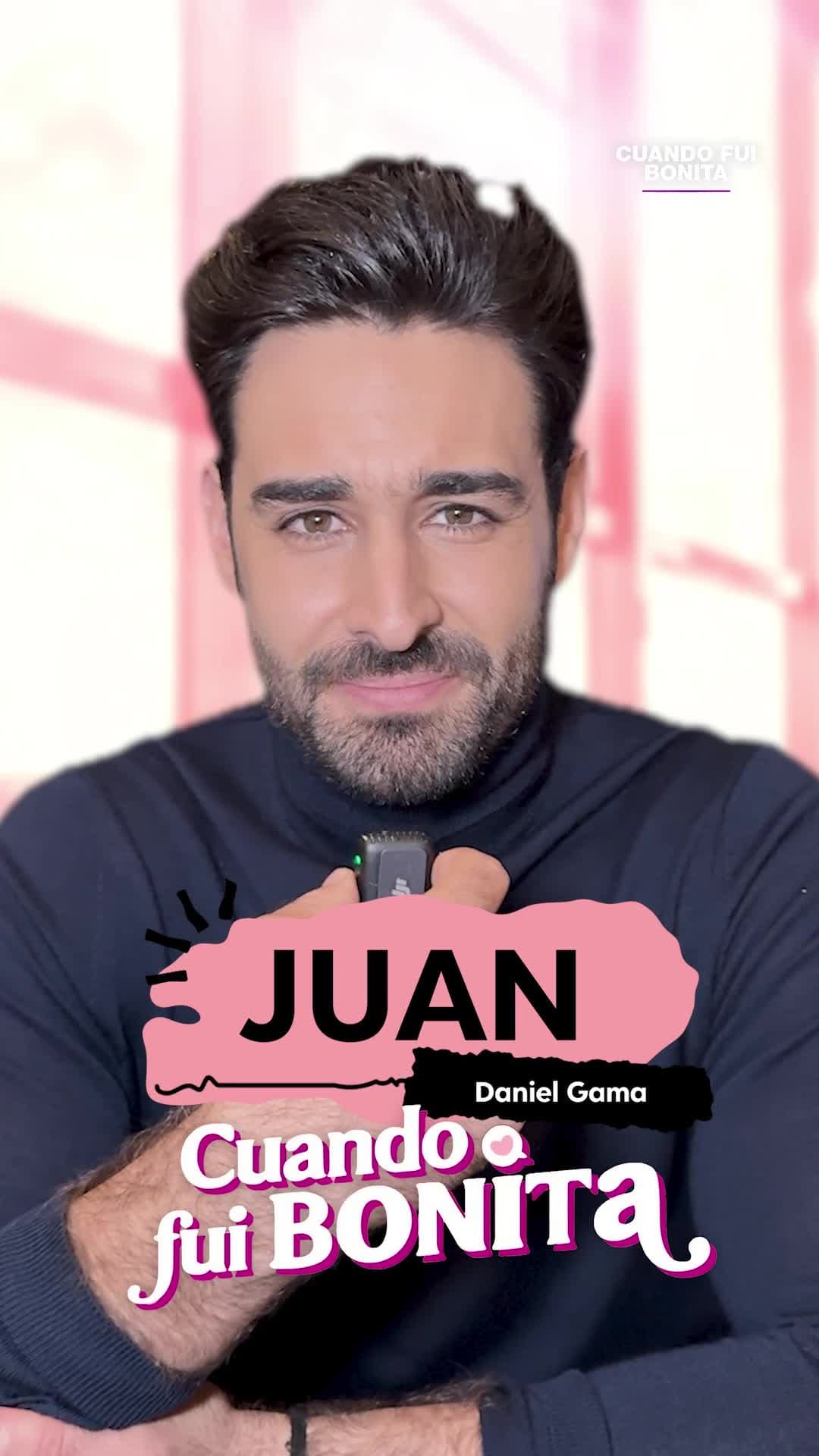 Daniel Gama es Juan en 'Cuando fui bonita'