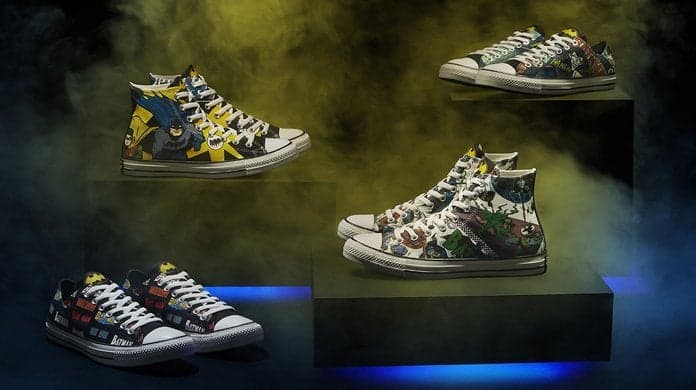 Converse acaba de anunciar una colaboración con DC para celebrar el 80 aniversario de Batman.