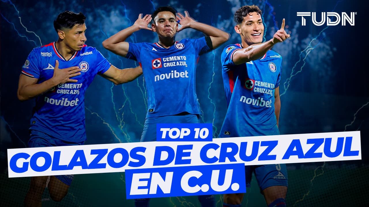Top 10 de los mejores goles de Cruz Azul en el CU
