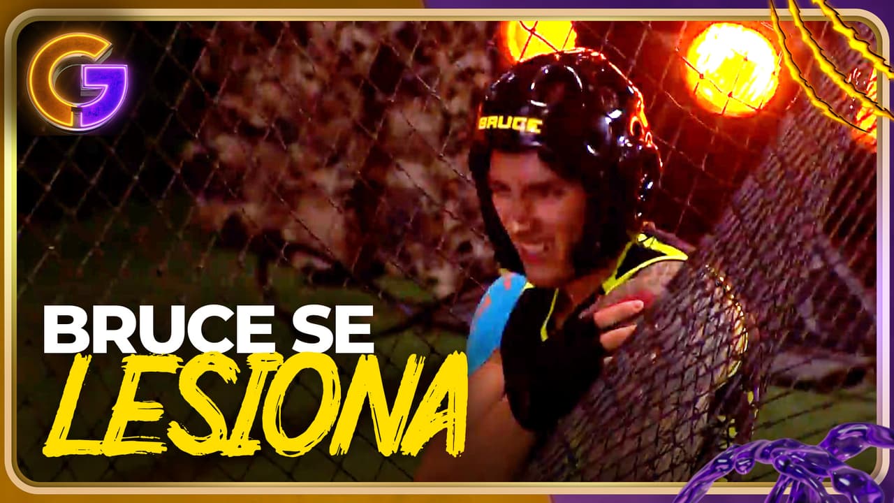 Bruce sufre una terrible lesión: ¡se le safó el hombro a media prueba!
