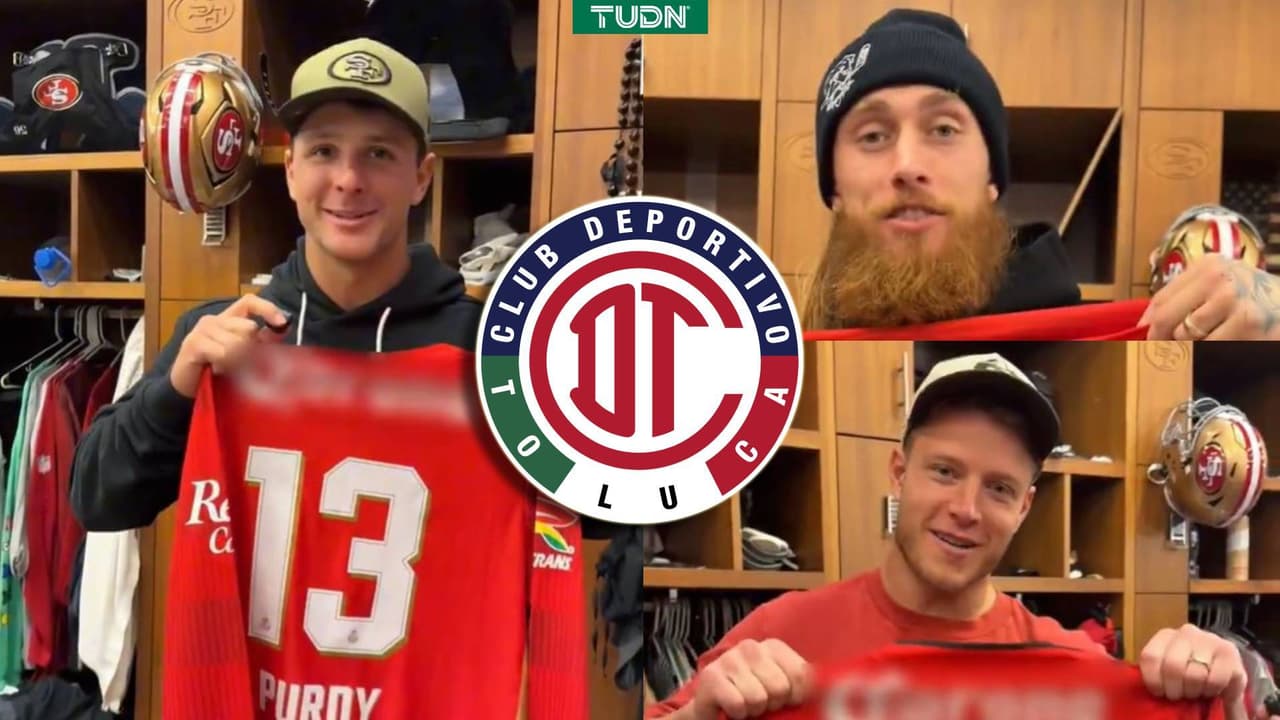 Superestrellas de 49ers se vuelven Diablos Rojos de Toluca