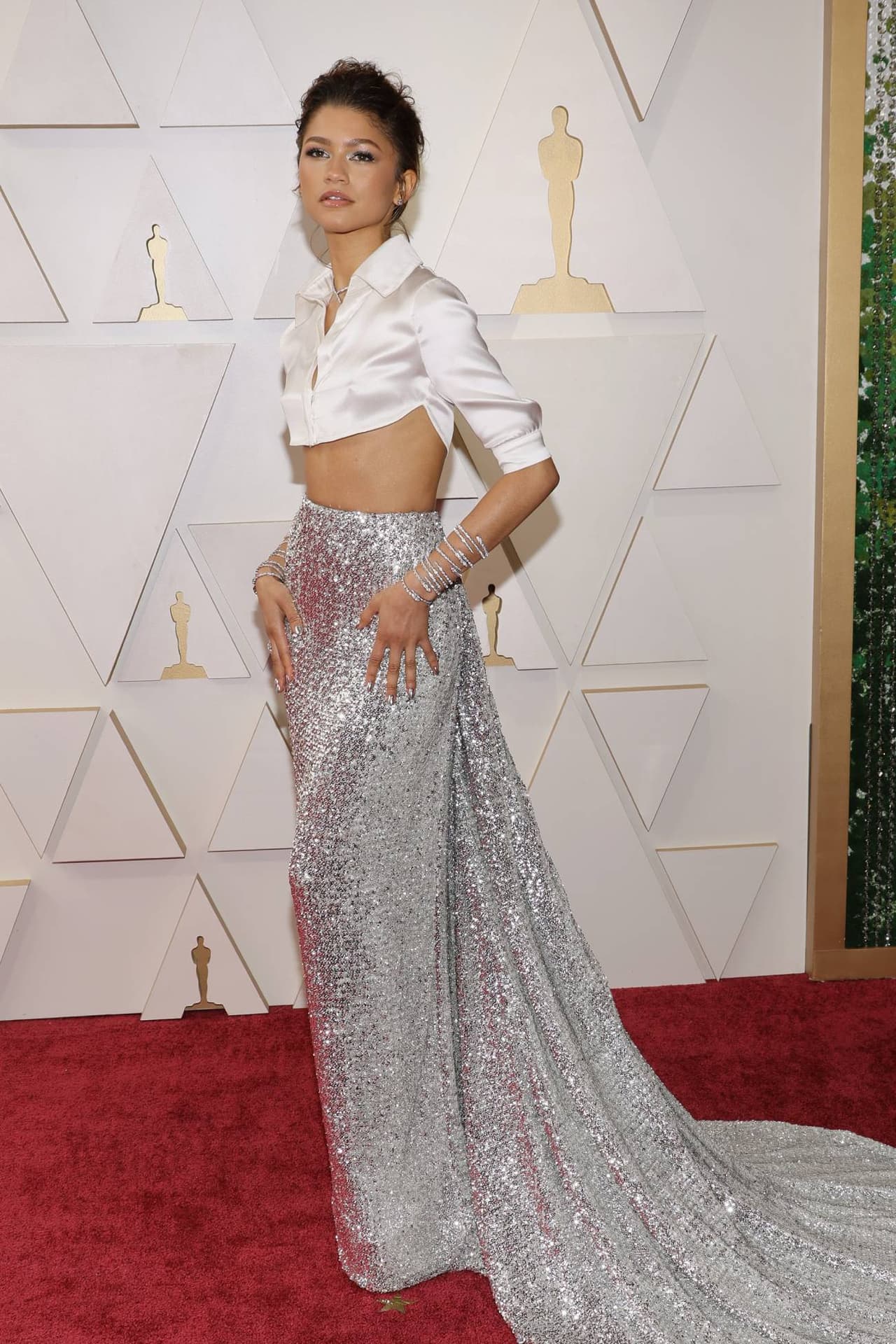 Zendaya en los Premios Oscar 2022.