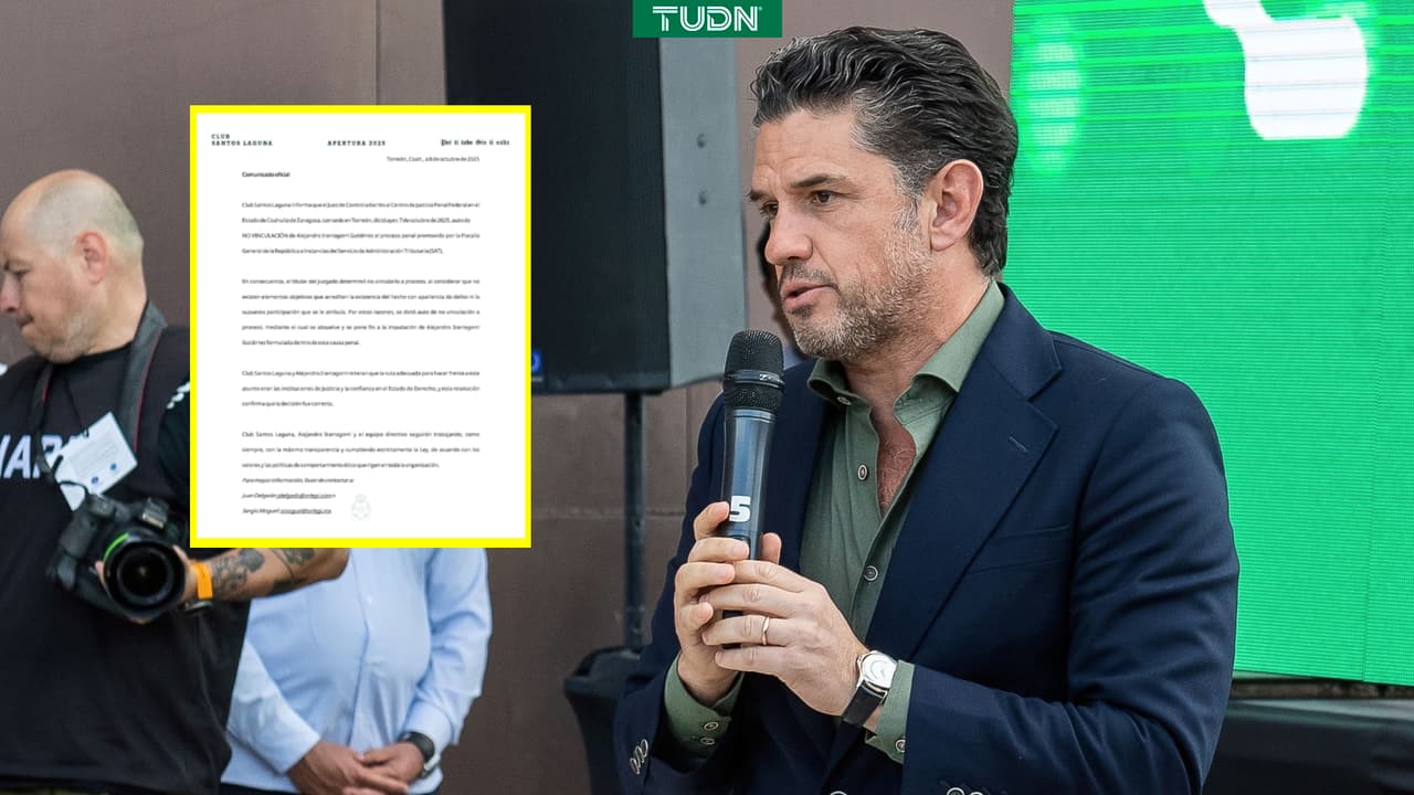 Santos da a conocer que Irarragorri no será vinculado a proceso