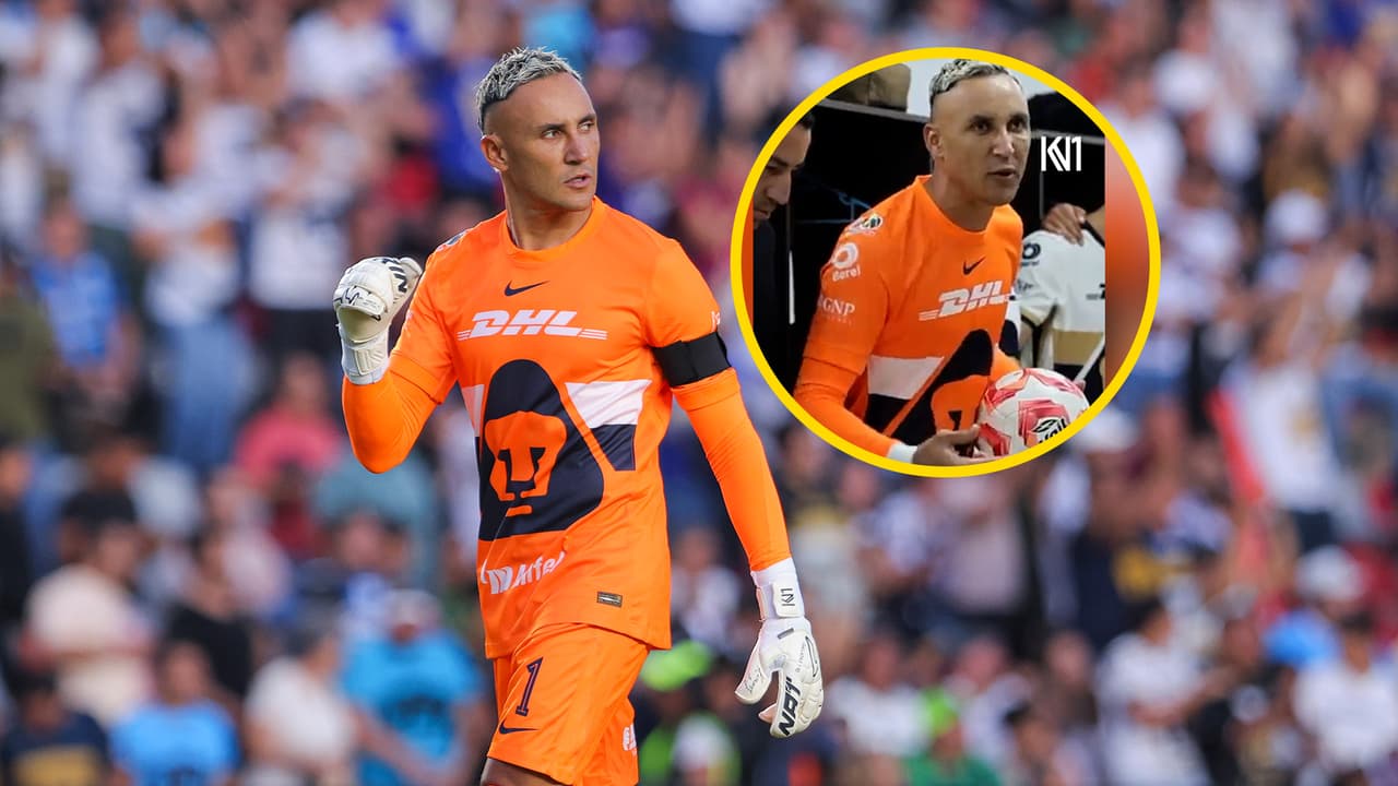 Keylor Navas y su épico discurso en debut con Pumas que se vuelve viral