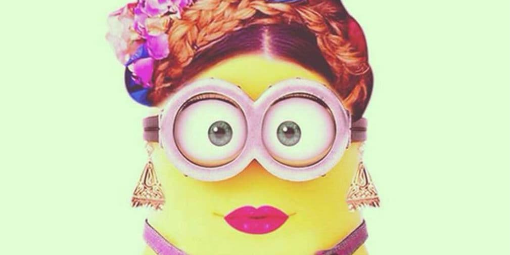 Belinda: El look de la mexicana inspirado en Frida Kahlo se ve muy sexy en su versión Minion.