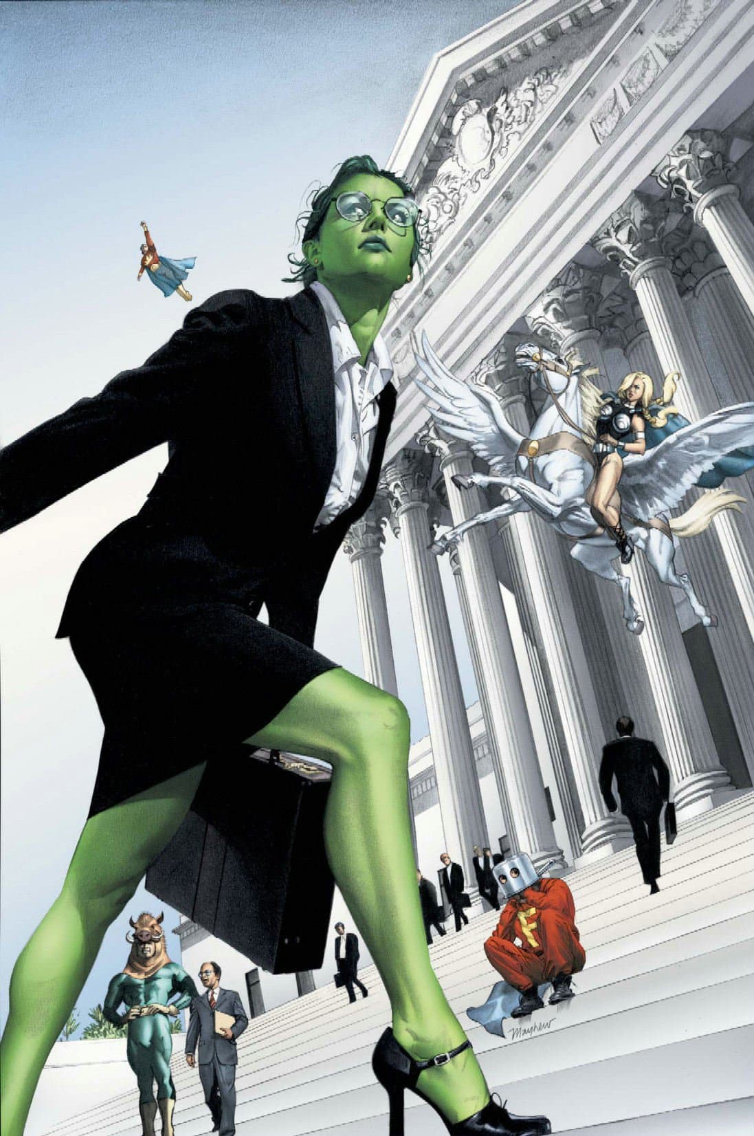 Anuncian serie de She Hulk, creen que van a convertir a Hulk en mujer