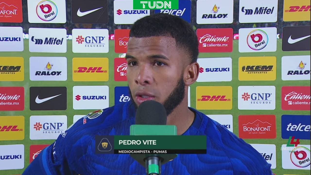 Pedro Vite destaca la garra de Pumas tras empate vs. Cruz Azul