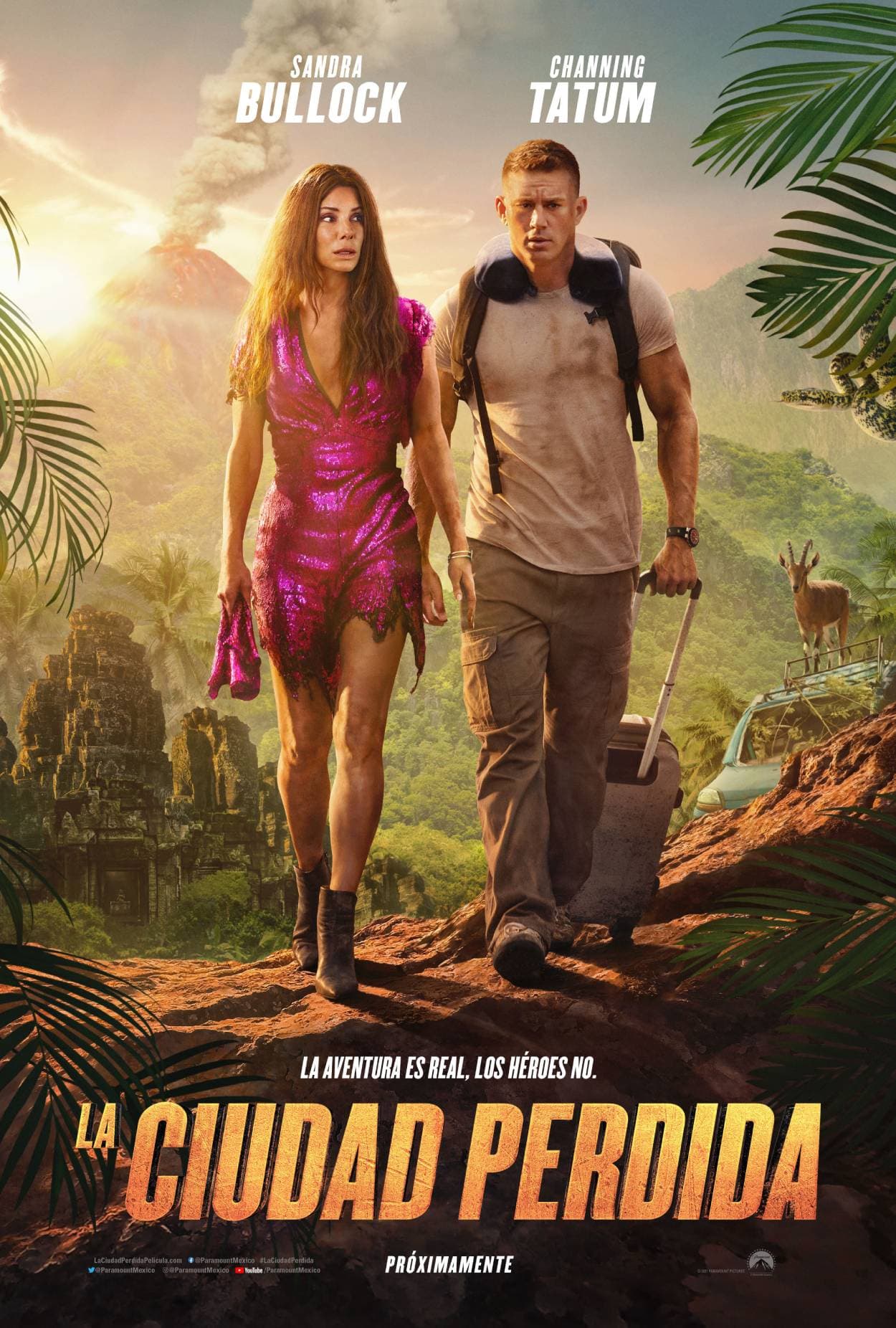 Póster de la película 'La ciudad perdida'