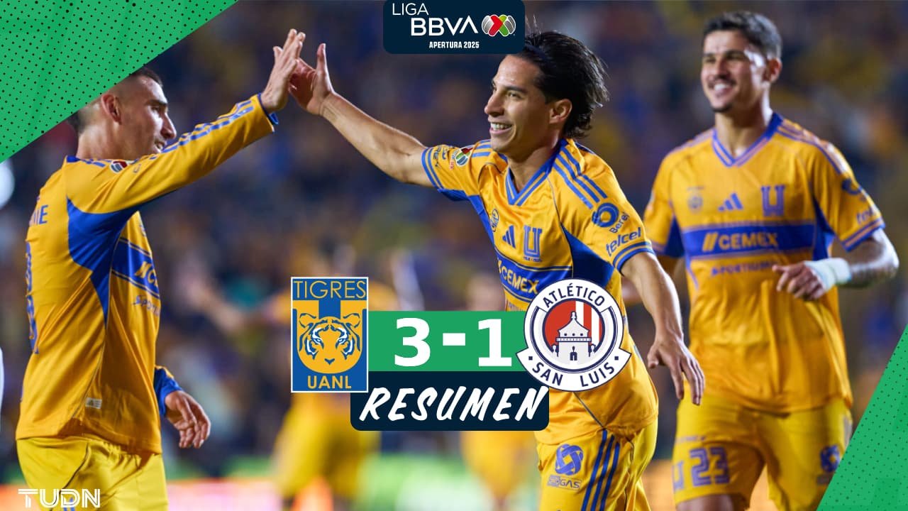 Tigres vence a San Luis y cierra el torneo con 13 partidos sin perder 