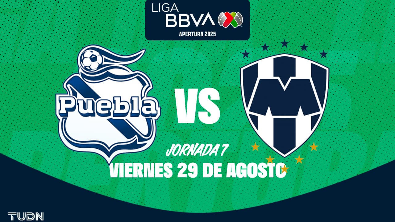 Horario y dónde ver el Puebla vs. Monterrey del Apertura 2025