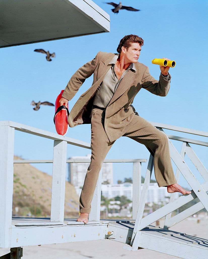 En 1989 unos productores televisivos le comentaron la idea que tenían para una serie, las vidas de unos vigilantes en las playas de Malibú. La serie se tituló 'Baywatch', donde interpretaba al teniente Mitch Buchannan desde 1989 hasta 2001. En la película 'Baywatch' (2017) de Dwayne "La Roca" Johnson salió como The Mentor.