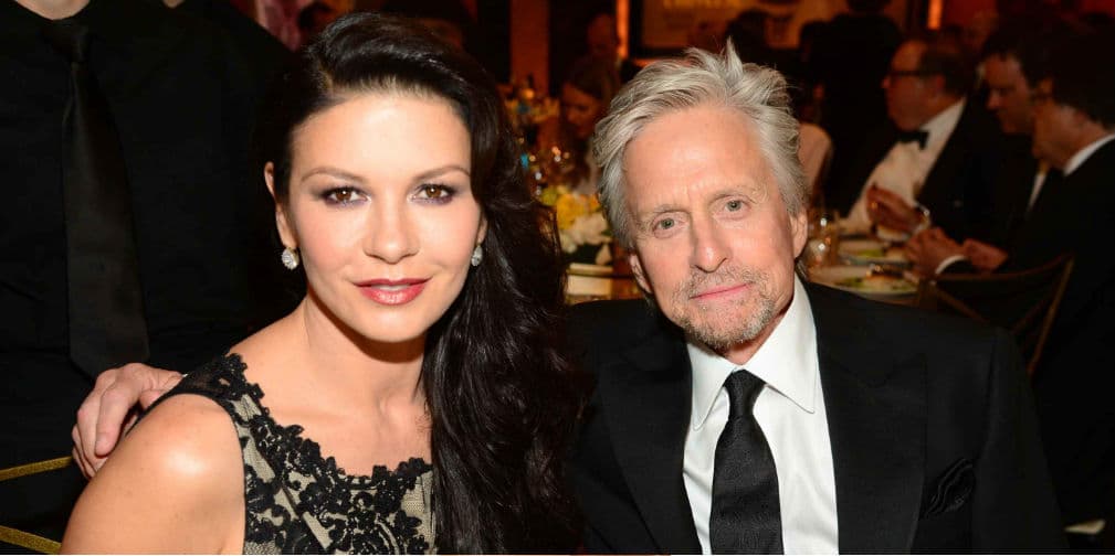 9. Catherine Zeta Jones y Michael Douglas: Los actores eligen mantenerse alejados de las redes sociales.