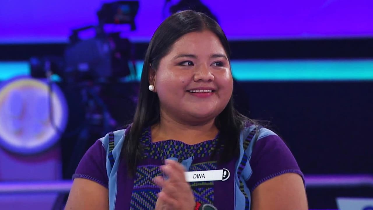 Dina se quedó a solo tres respuestas de vencer el Duelo Final de ¿Quién Caerá?