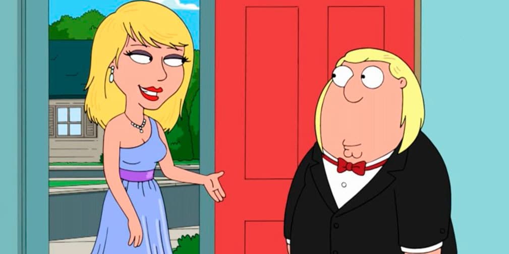 Family Guy recibe a Taylor Swift