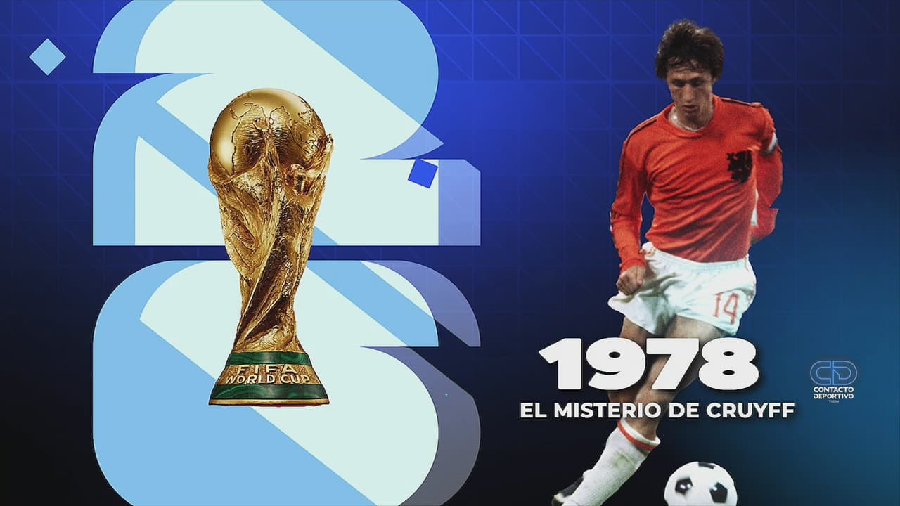 El gran misterio de Johan Cruyff en los Mundiales
