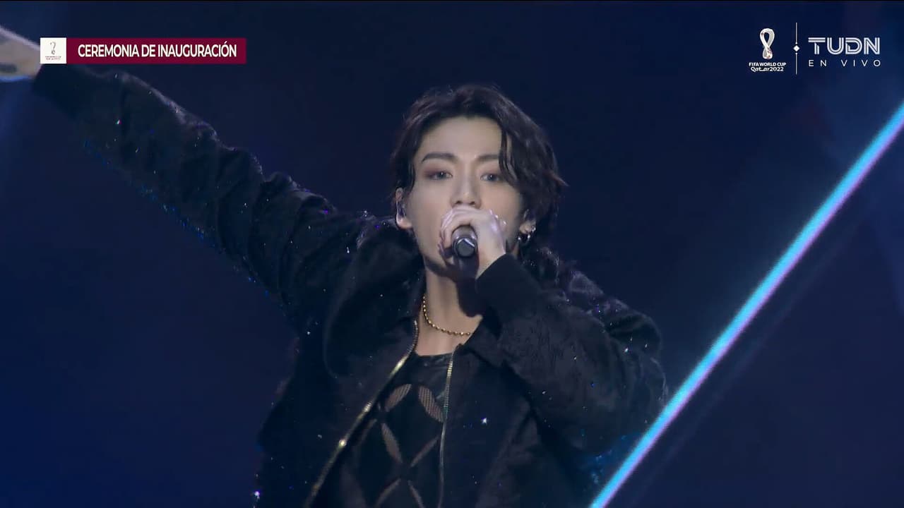 Jungkook de BTS conquista la inauguración mundialista en Qatar 2022