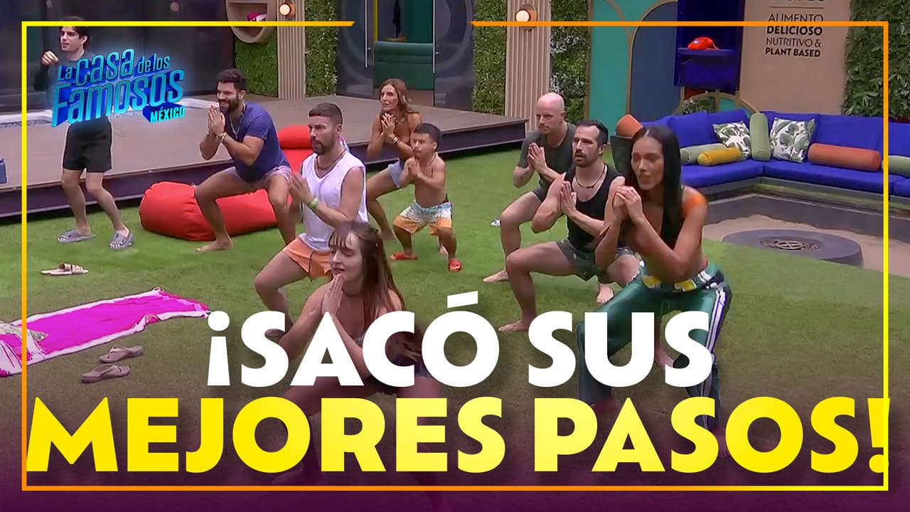 ¡Al ritmo del Zumba! Abelito le entra a baile al aire libre y saca sus mejores pasos