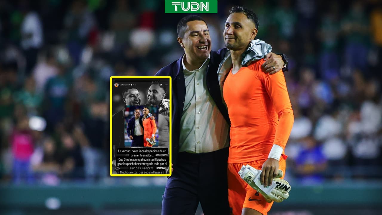 La emotiva despedida de Keylor a Efraín Juárez