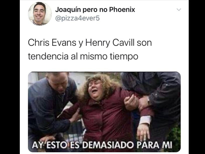 Además, este jueves Chris Evans también fue tendencia porque mandó un mensaje a un niño que salvó la vida de su hermana tras evitar que la atacara un perro.