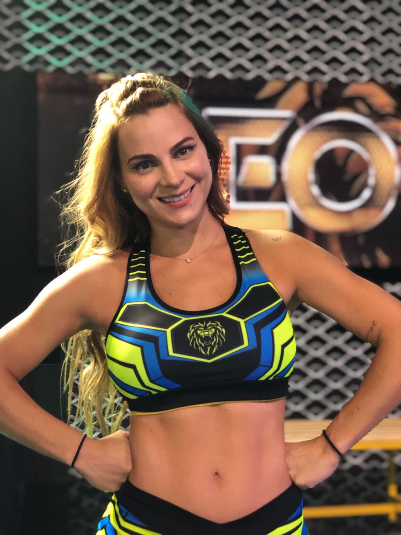 ¡Otra Leona! Catherine Civiero dará todo en el campo de batalla.