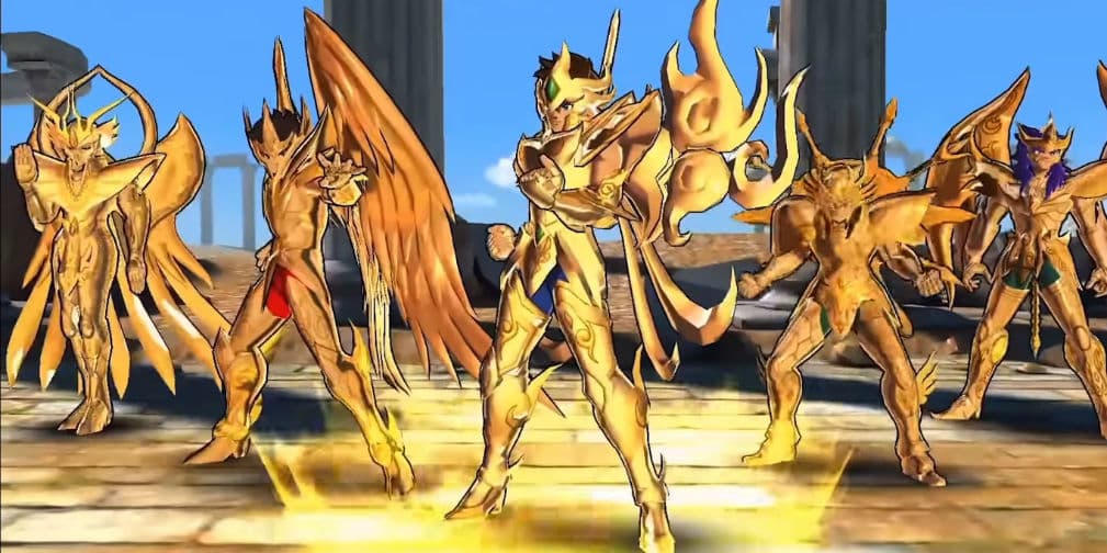¡Escoge entre 100 personajes de 'Caballeros del Zodiaco' para jugar en tu celular!