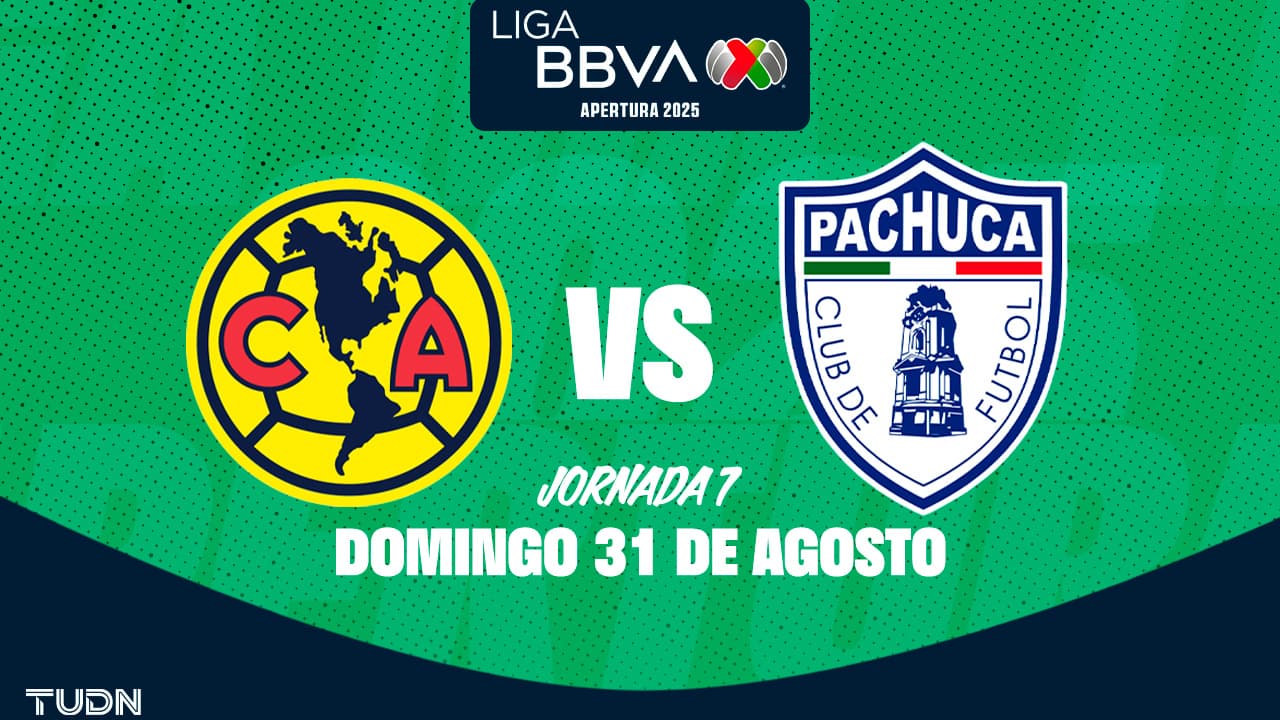 Horario y dónde ver América vs. Pachuca de la Liga MX