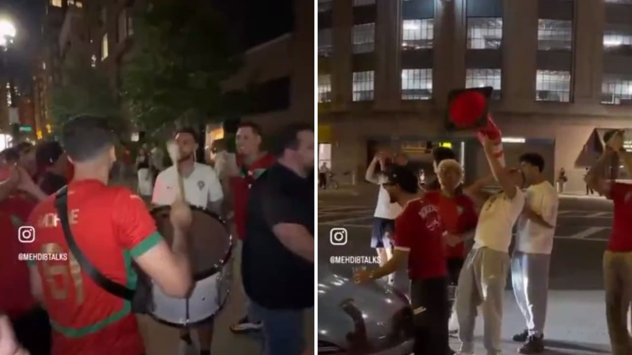 ¡Como México! Fans de Marruecos van a hotel de Francia y no los dejan dormir