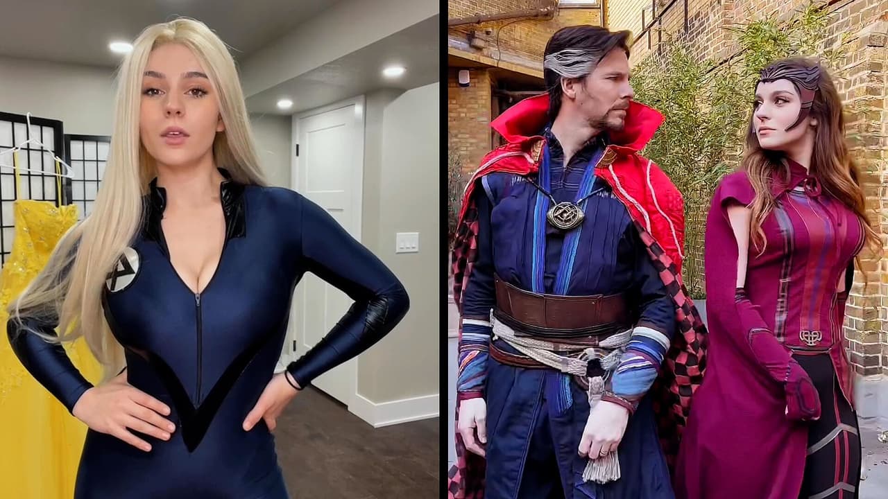Taya Miller conquista Tiktok con sus transformaciones de Marvel