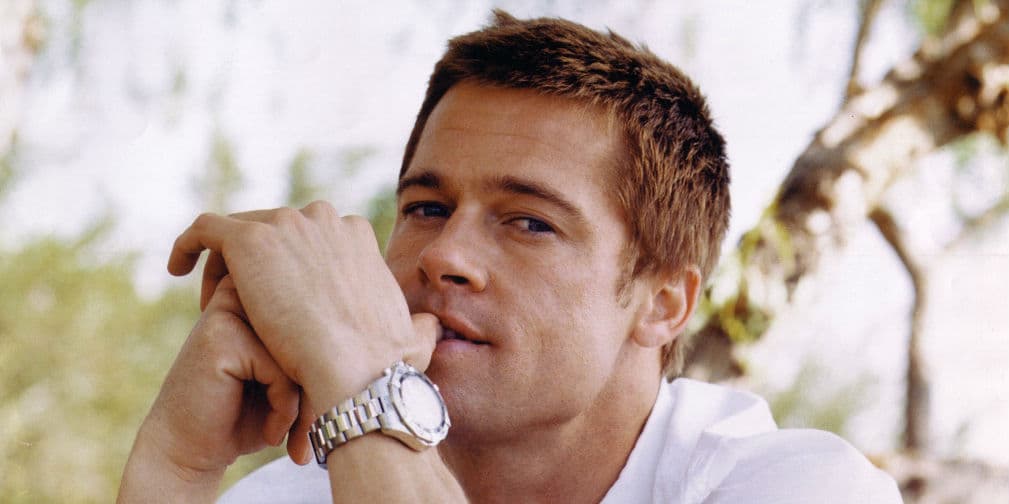 2. Brad Pitt: Este galán dice que estando casado puede soltar pedos y comer helado en la cama. Eeew.