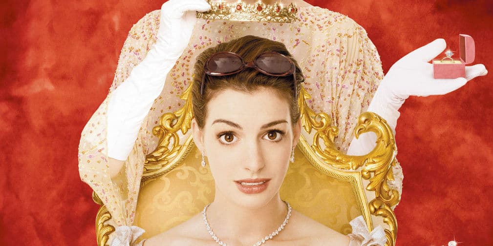 4. The Princess Diaries: Antes de triunfar en el mundo de la moda, Anne Hathawa era una princesa por sorpresa.