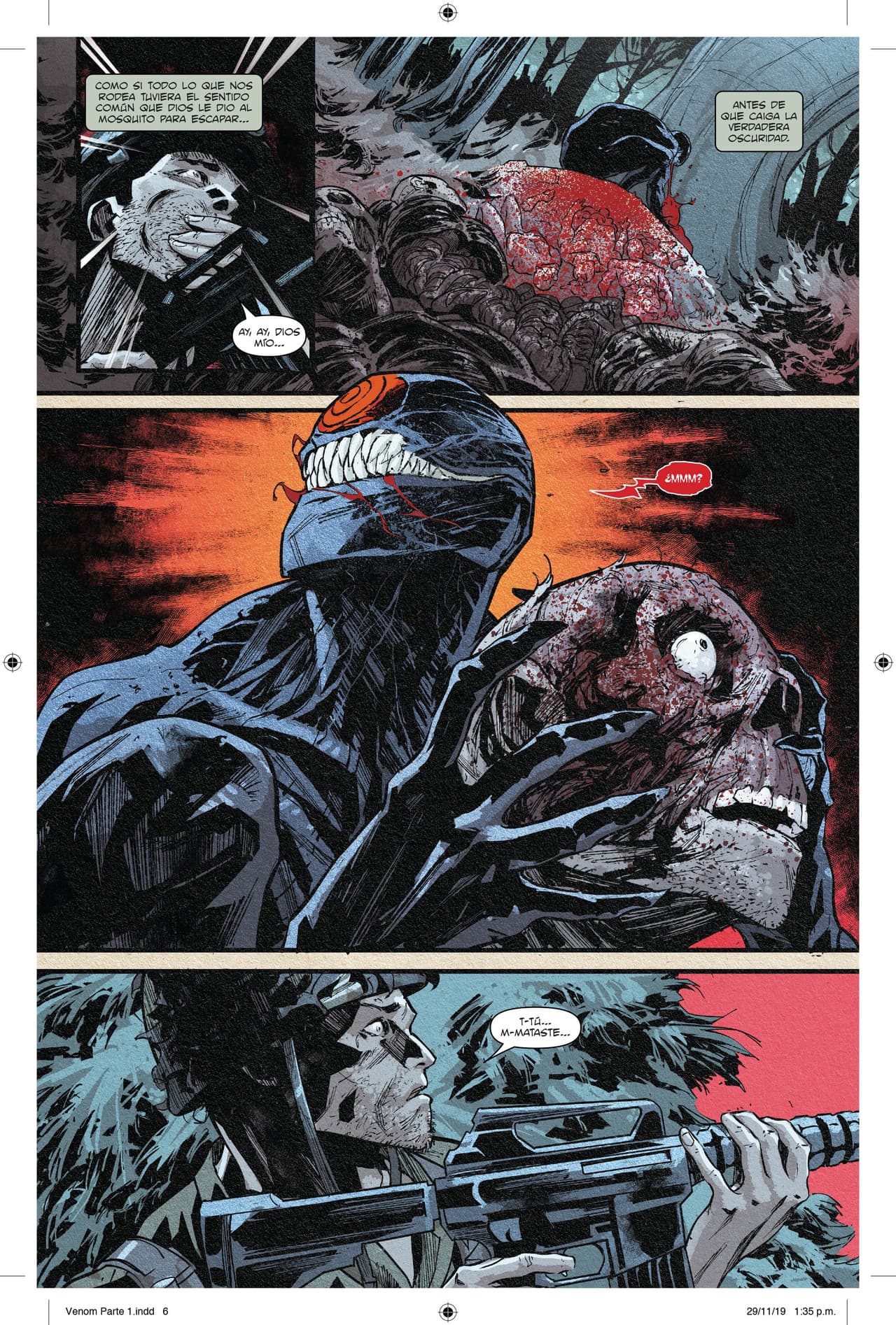 Después, ¡familiarízate con el repugnante sociópata llamado Carnage!