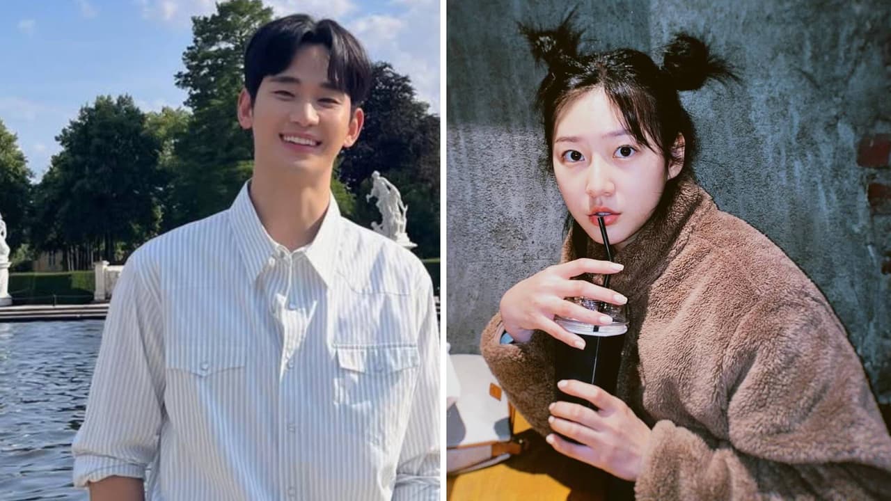 Kim Soo Hyun y Kim Sae Ron.