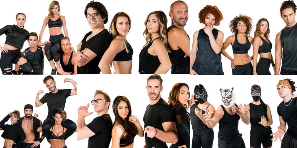 Las 10 celebridades que nos gustaría ver en Reto 4 Elementos