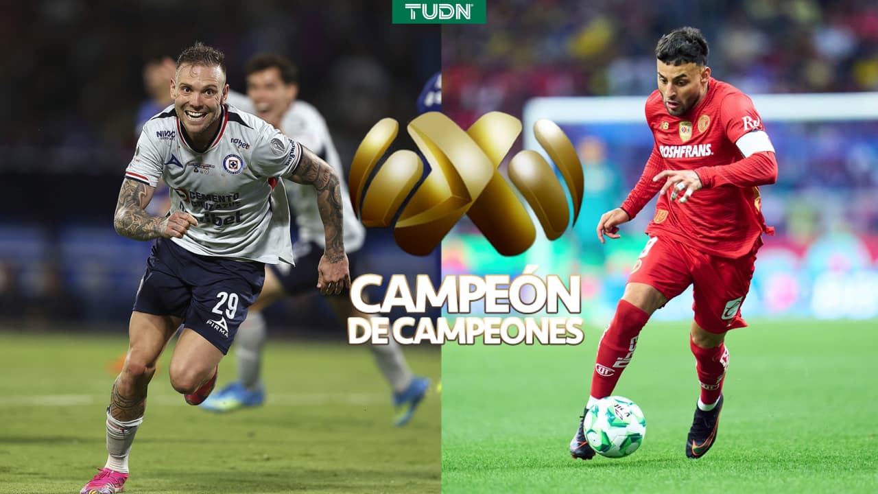 Ya hay fecha y sede para el Campeón de Campeones entre Toluca y Cruz Azul