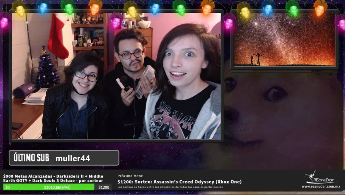 A través de Twitch streamers mexicanos también llevaron a cabo una colecta en apoyo a la salud mental a través de la fundación ReanuDar