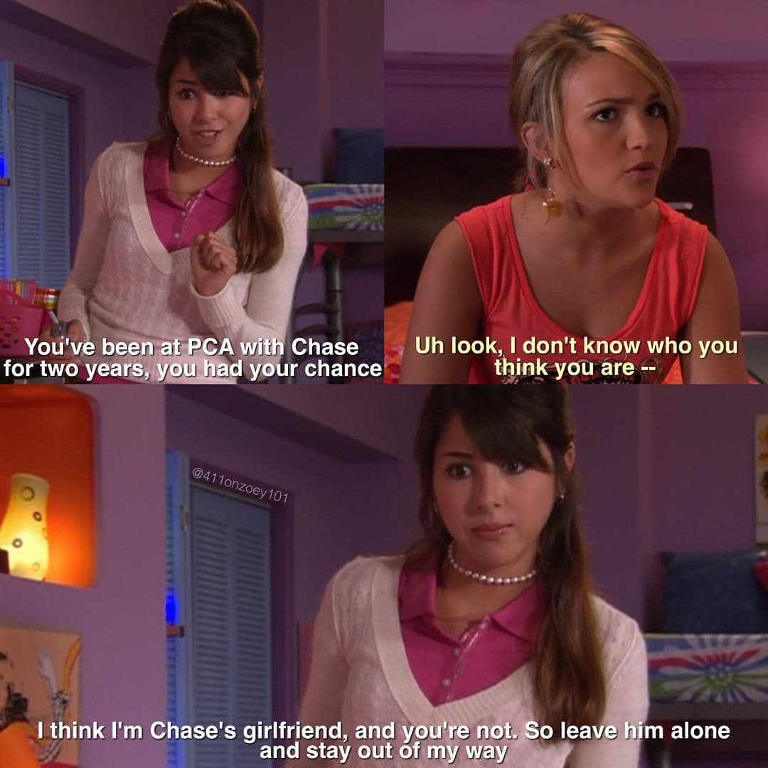 Fue Rebecca en Zoey 101 (2006-2007), la novia de Chase, quien después la corta para estar con la protagonista.